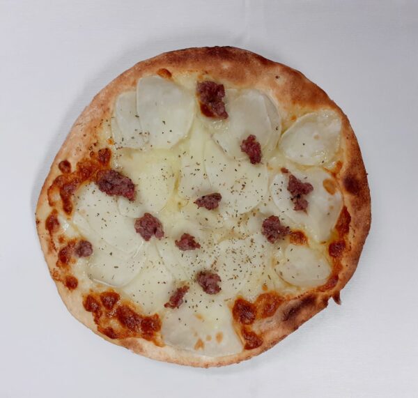Bianca salsiccia e patate